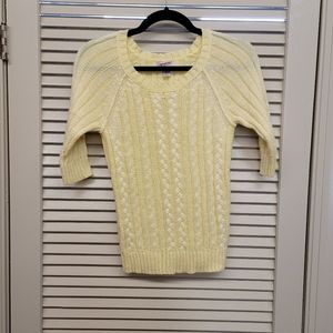 Arizona Jean company sweater yellow size medium